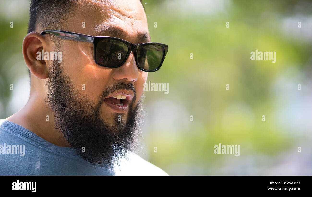 Bearded malaysian man hi-res stock photography and images - Alamy