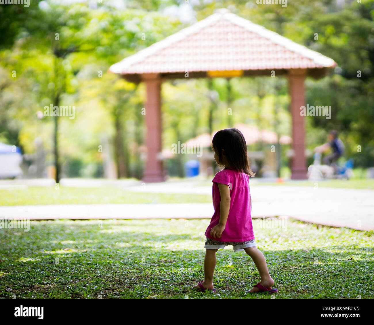Young girl running from behind hires stock photography and images Alamy