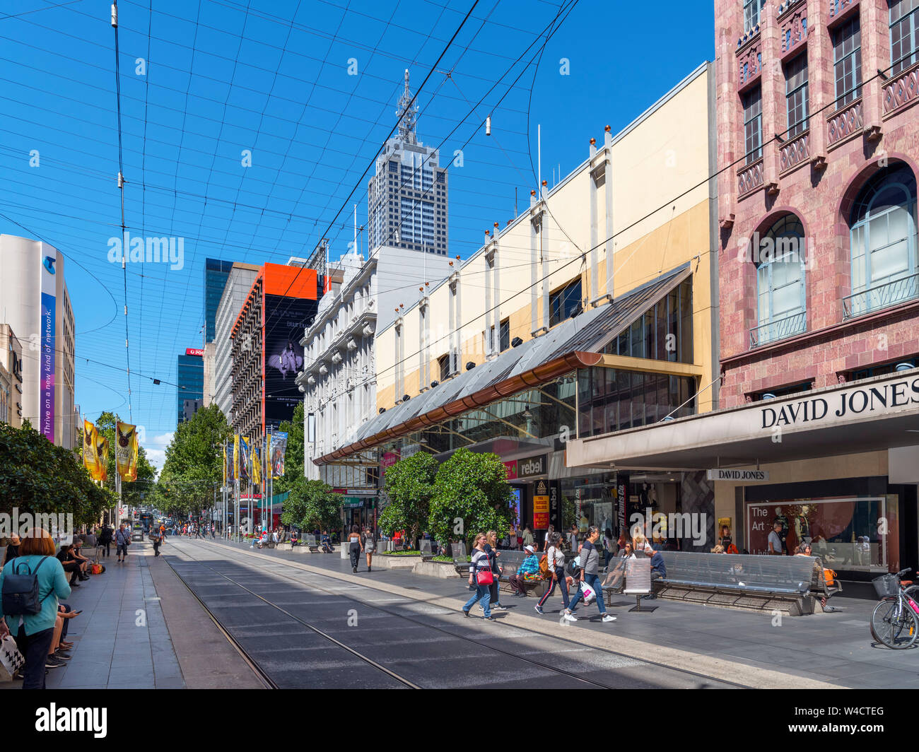 Bourke st mall mall hires stock photography and images Alamy