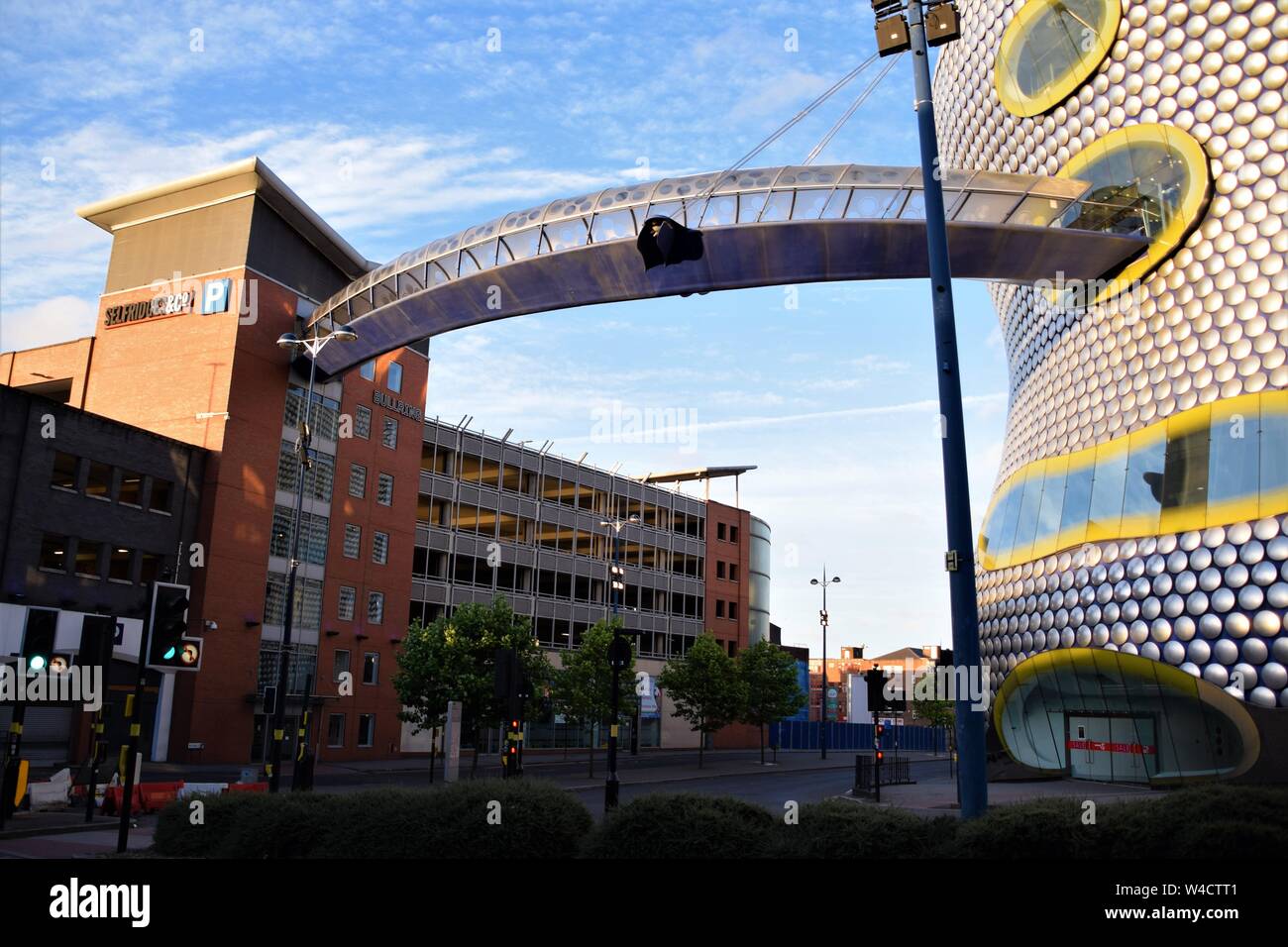 Birmingham Bullring modern exterior architecture Stock Photo