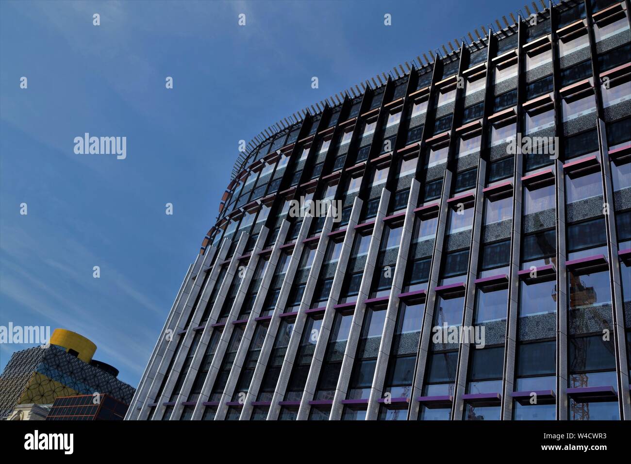 Architecture building against the blue sky background Stock Photo - Alamy