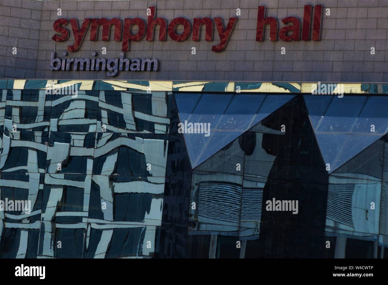 Symphony Hall Birmingham England UK Stock Photo