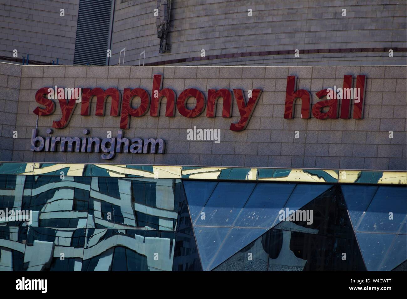 Symphony Hall Birmingham England UK Stock Photo