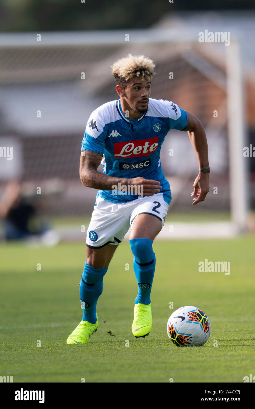 Kevin Malcuit Napoli During The Italian Serie A Friendly Match Between Napoli 5 0 Feralpi Salo At Municipal Stadium On July 19 2019 In Dimaro Italy Photo By Maurizio Borsari Aflo Stock Photo Alamy