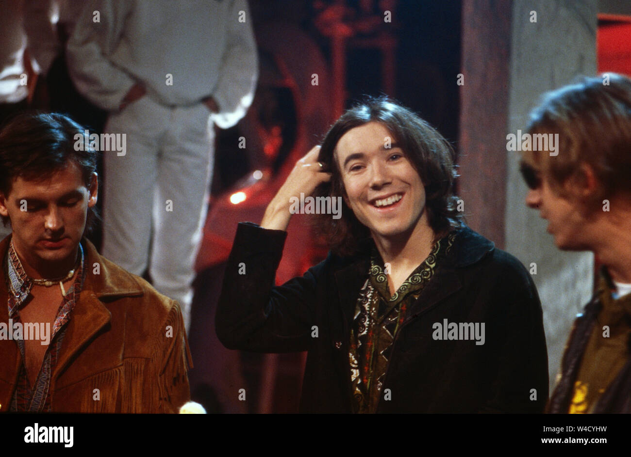 Talk Talk, britische Band, auf Konzertreise in Deutschland 1984