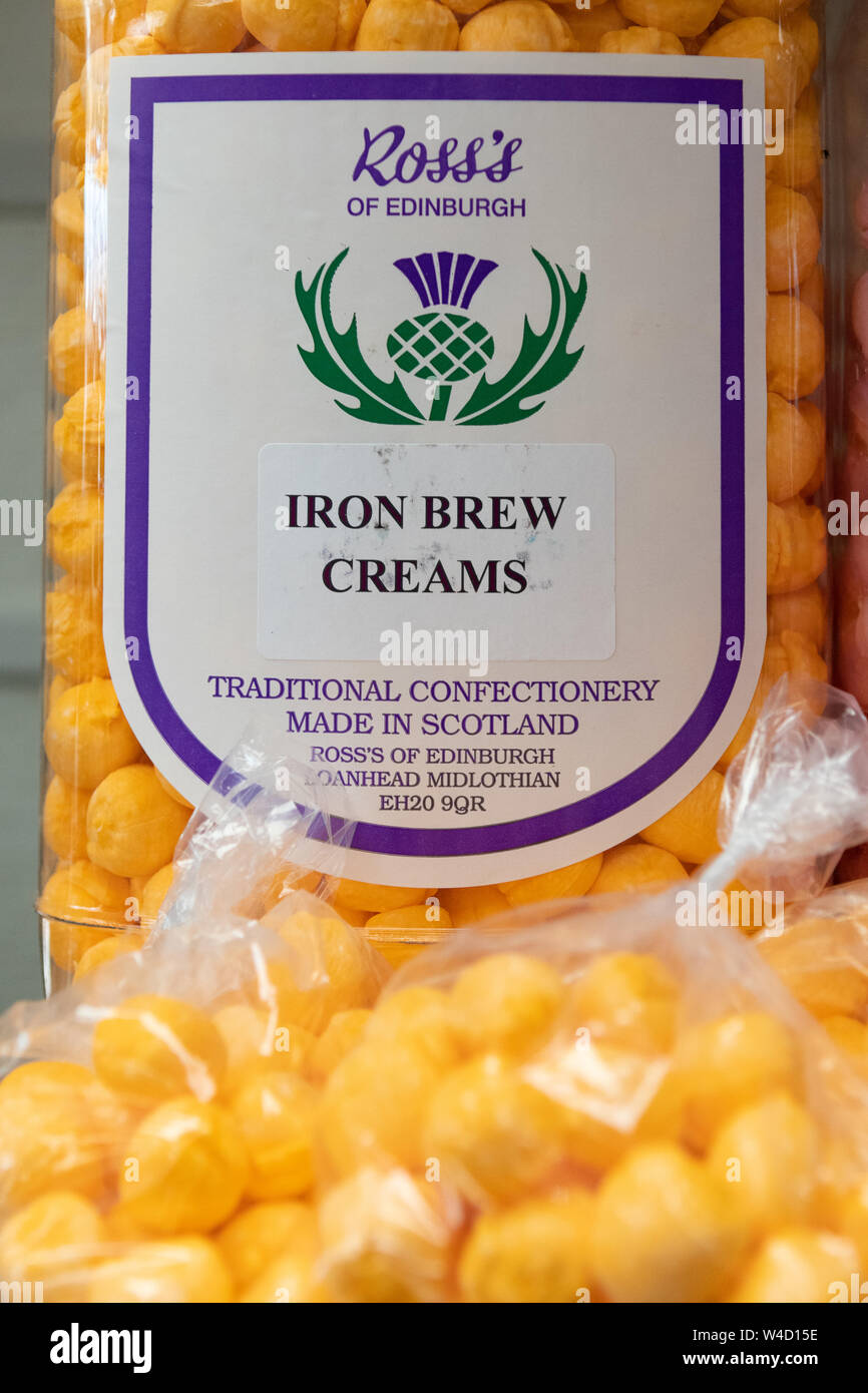 Ross's of Edinburgh Iron Brew Creams Stock Photo Alamy