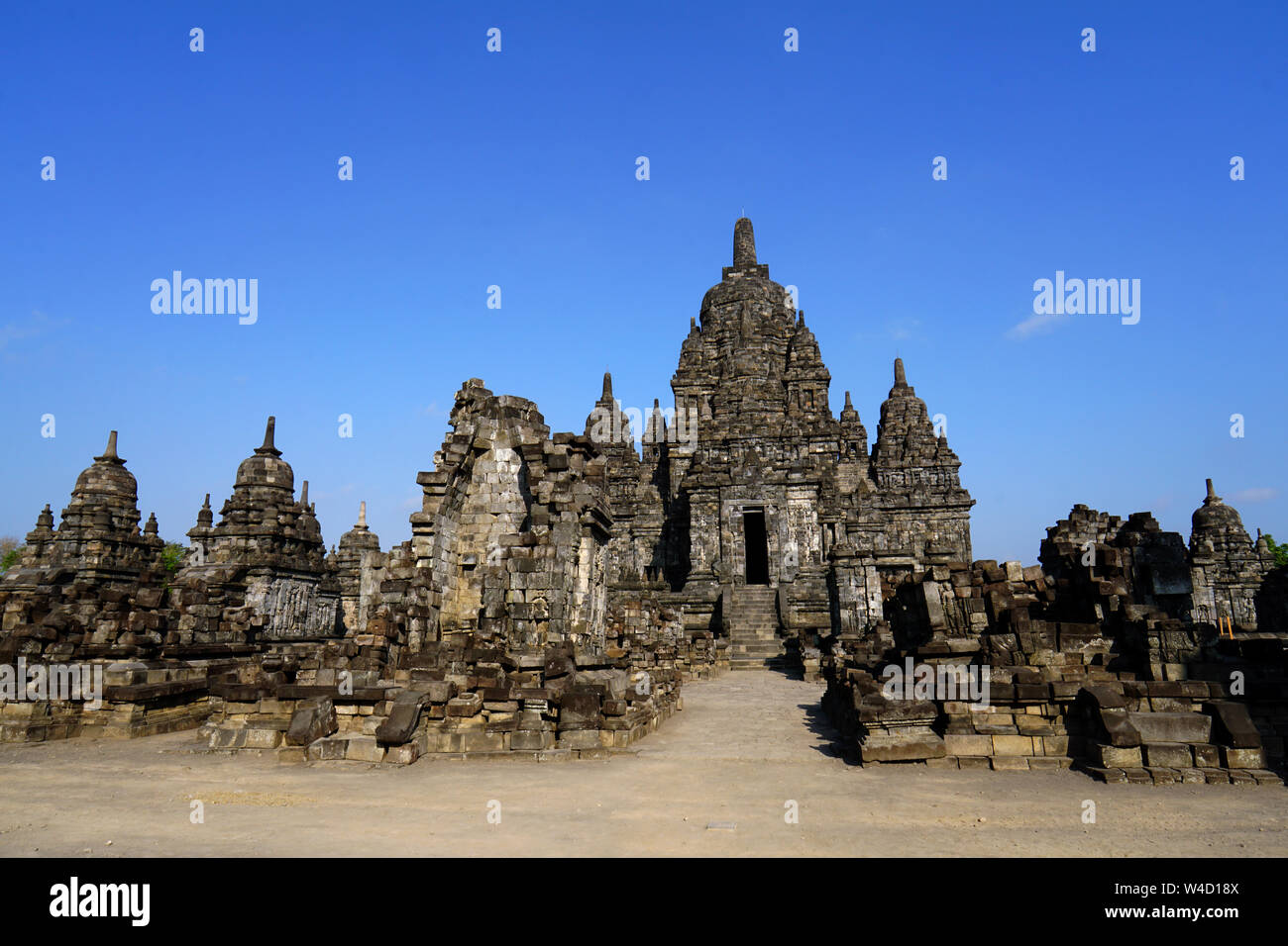 Sewu temple (thousand temple) is the second largest Buddhist temple