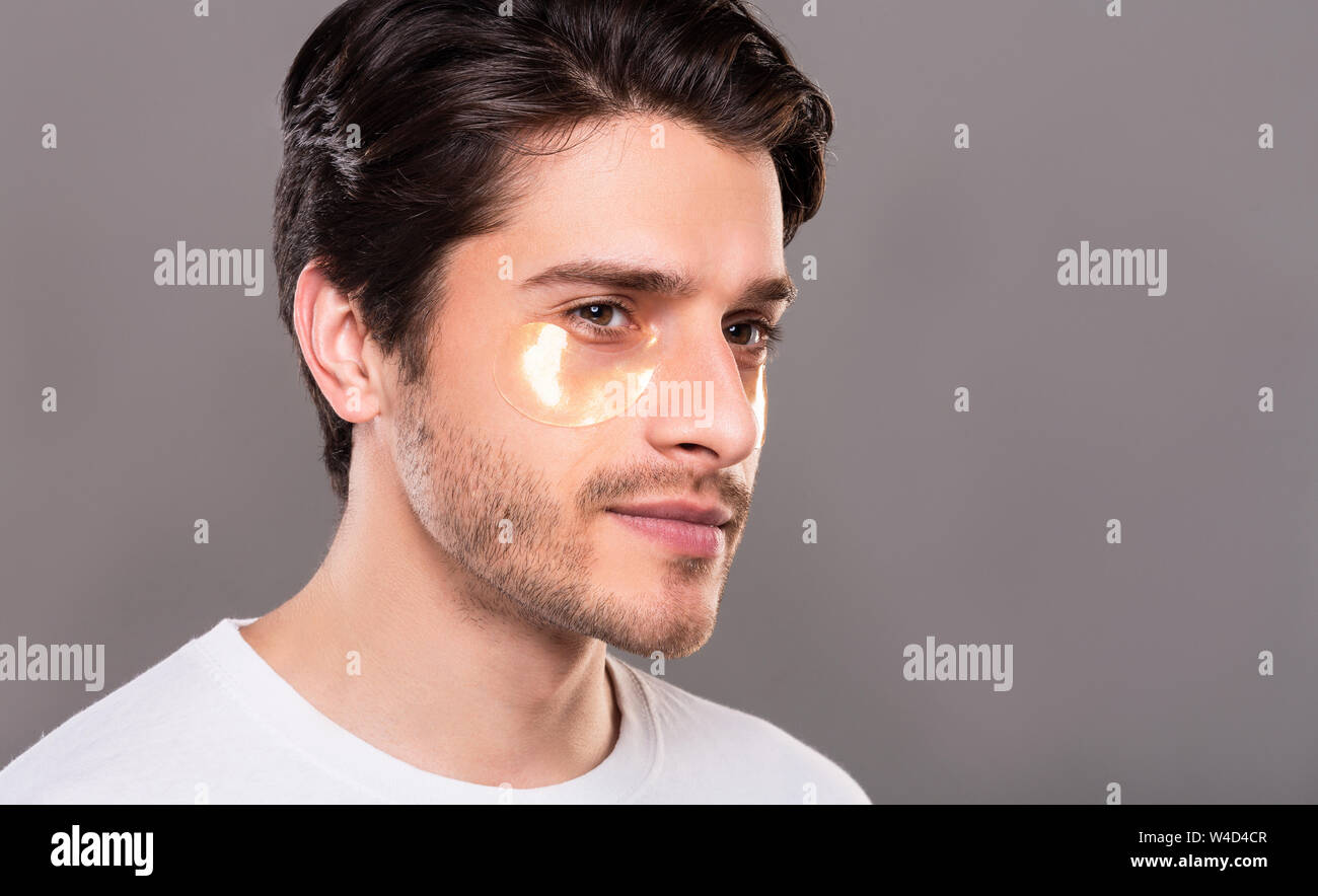 wrinkles under eyes men