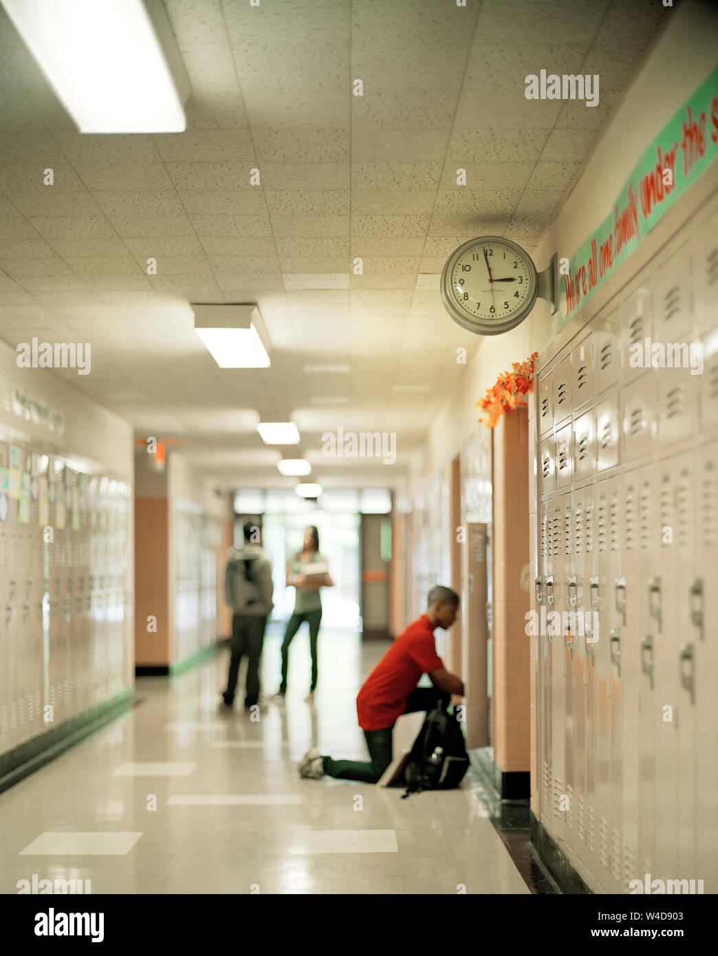 African American Student Locker High Resolution Stock Photography and ...