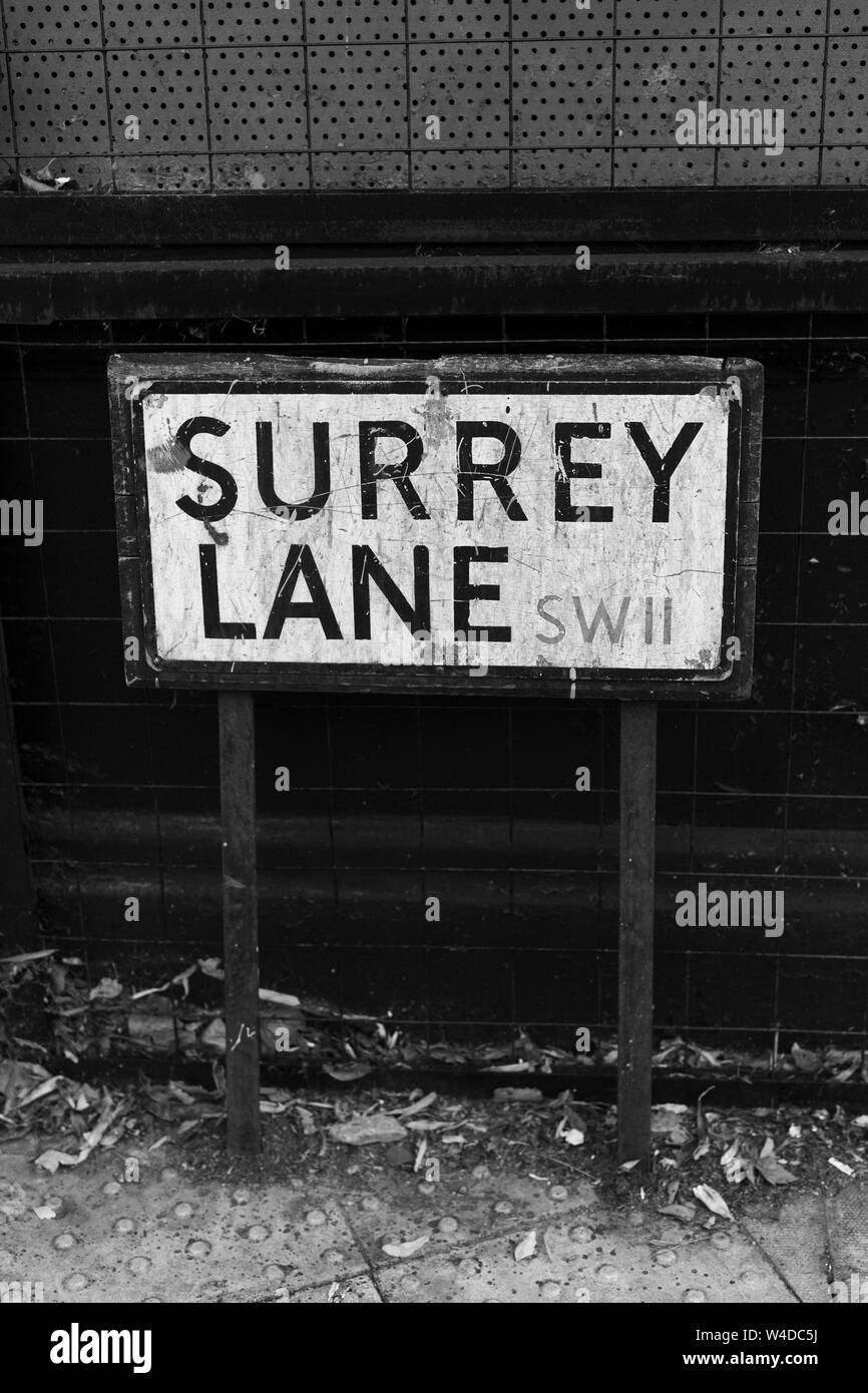 Battersea sw11 street sign hires stock photography and images Alamy