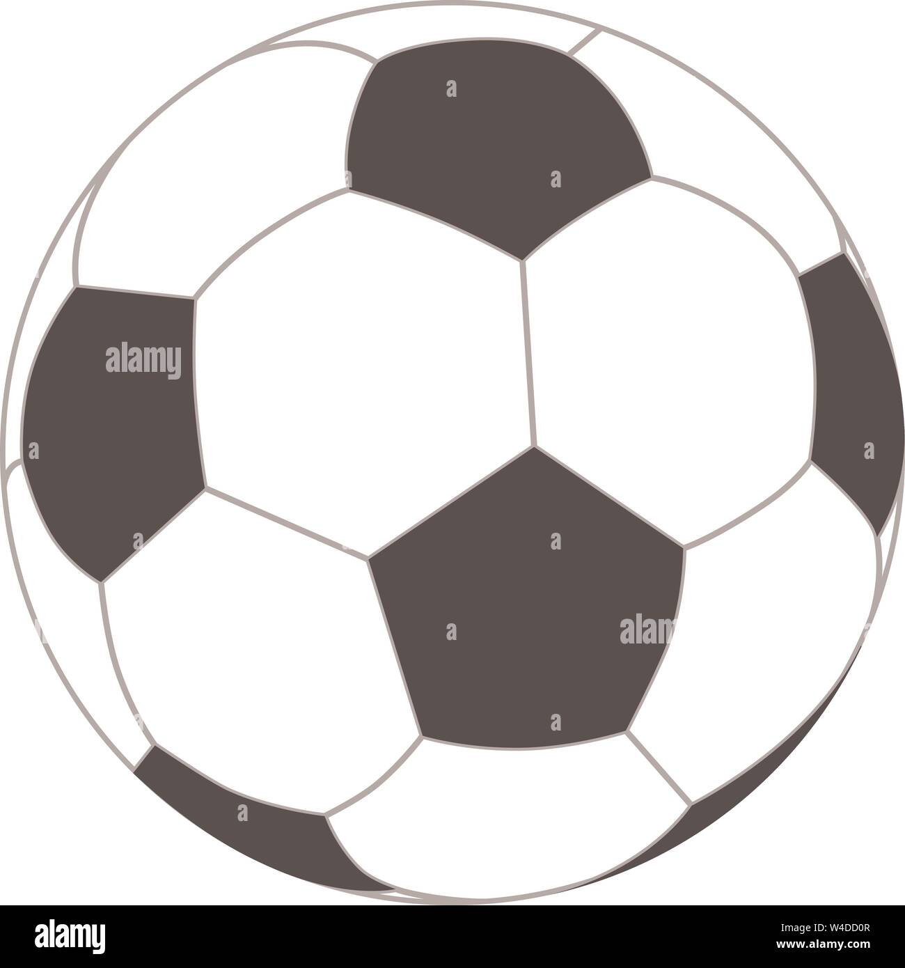 Soccer ball vector. Football ball isolated icon Stock Vector Image ...