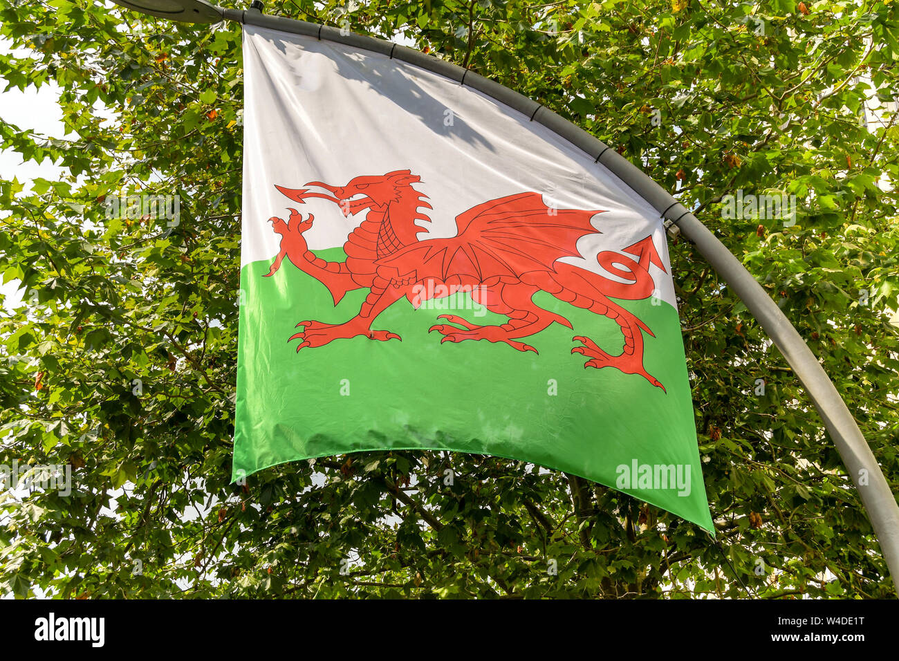 Red dragon flag hires stock photography and images Alamy
