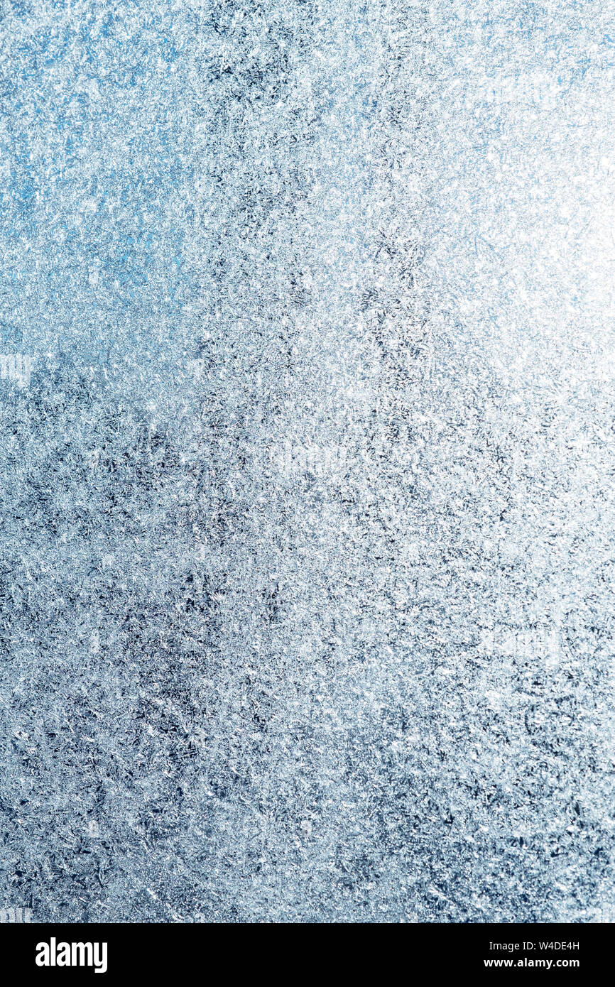 Background image of beautiful ice pattern Stock Photo