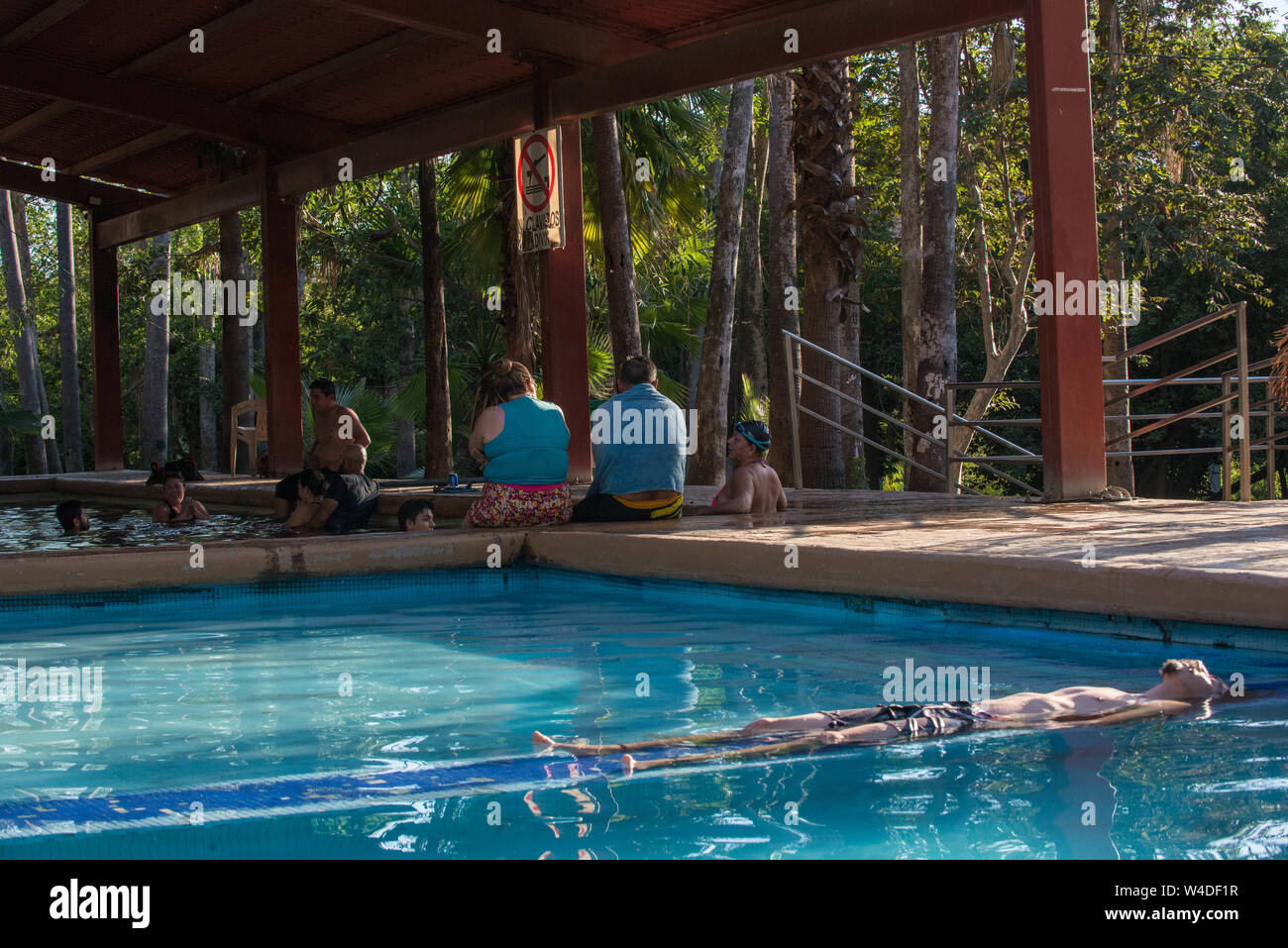 Natural thermal bath. Culiacan, Sinaloa. Mexico Stock Photo Alamy
