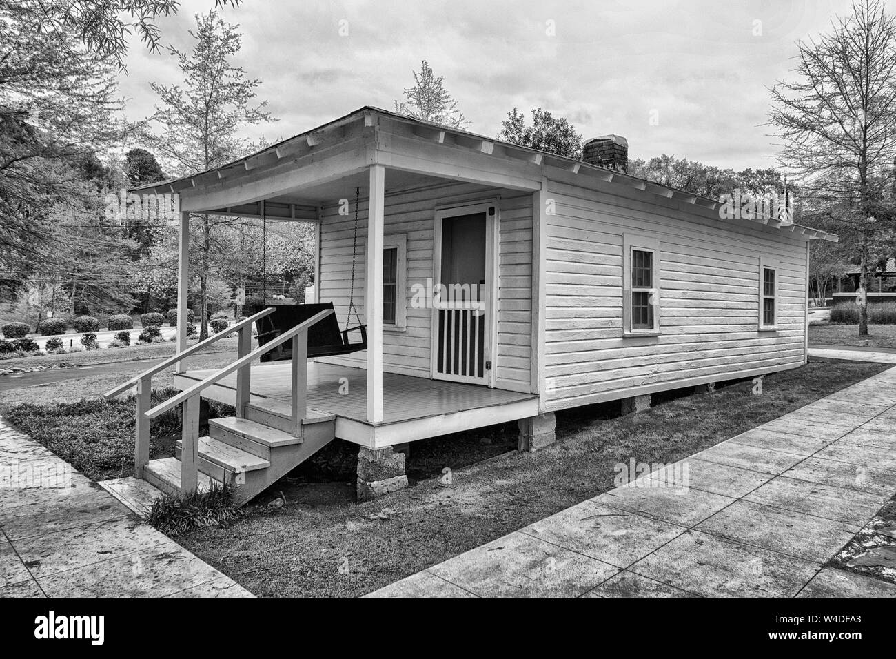 Elvis Presley Birthplace Birth House in Tupelo, Mississippi, USA Stock Photo