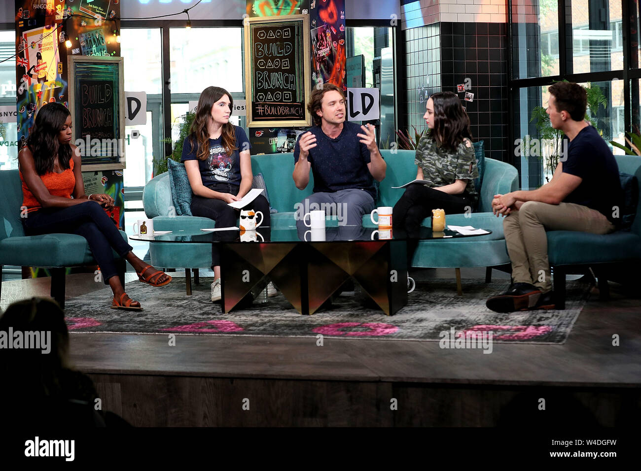 New York, USA. 22 July, 2019. Brittany JonesCooper, Shannon Coffey