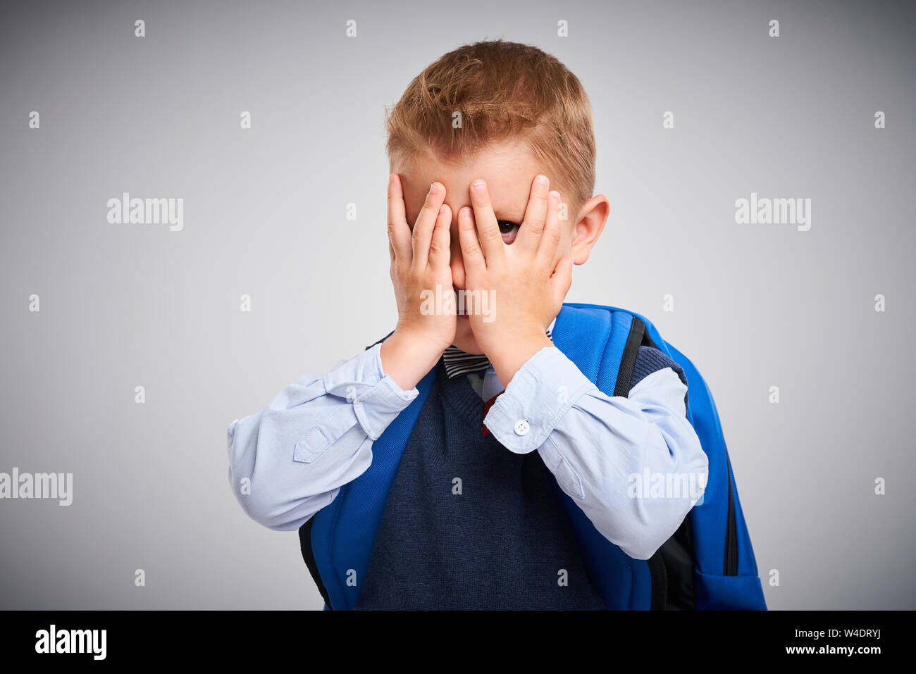 Scared Kid School Stock Photos & Scared Kid School Stock Images Alamy