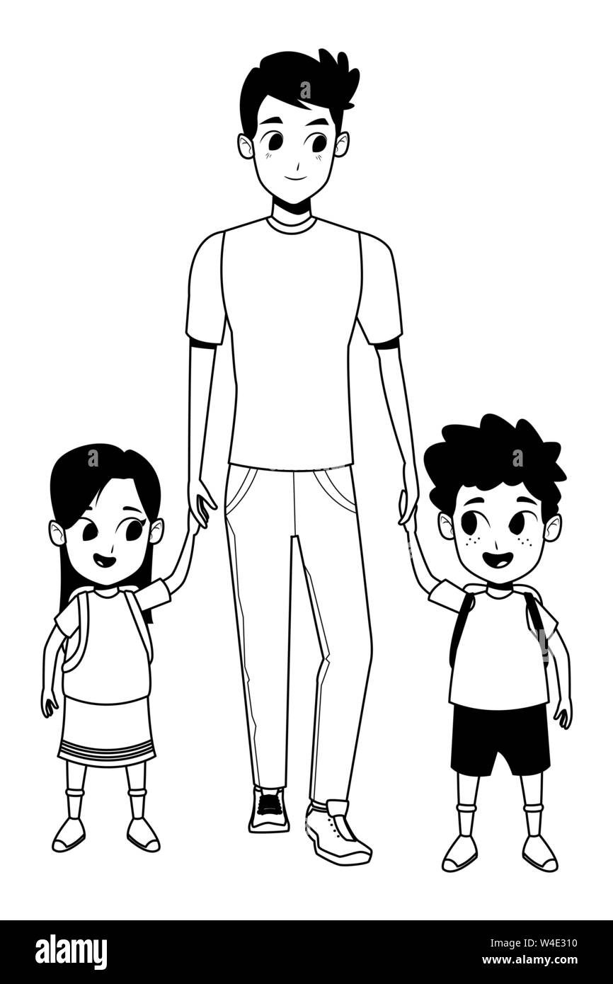 Son Clipart Black And White