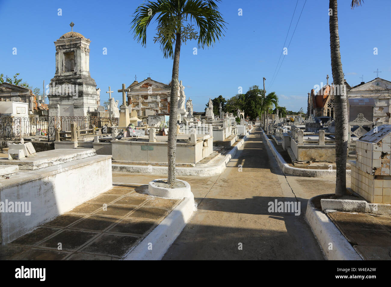 Camagüey, Cuba - Cemetery Stock Photo