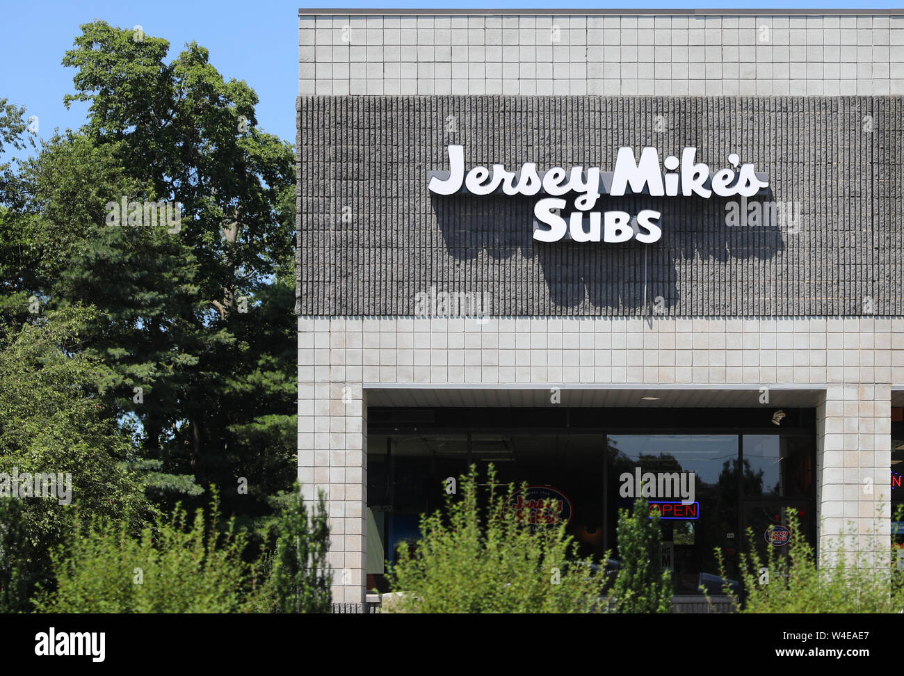 Princeton New Jersey June 23, 2019 Jersey Mike's Subs Fast Food
