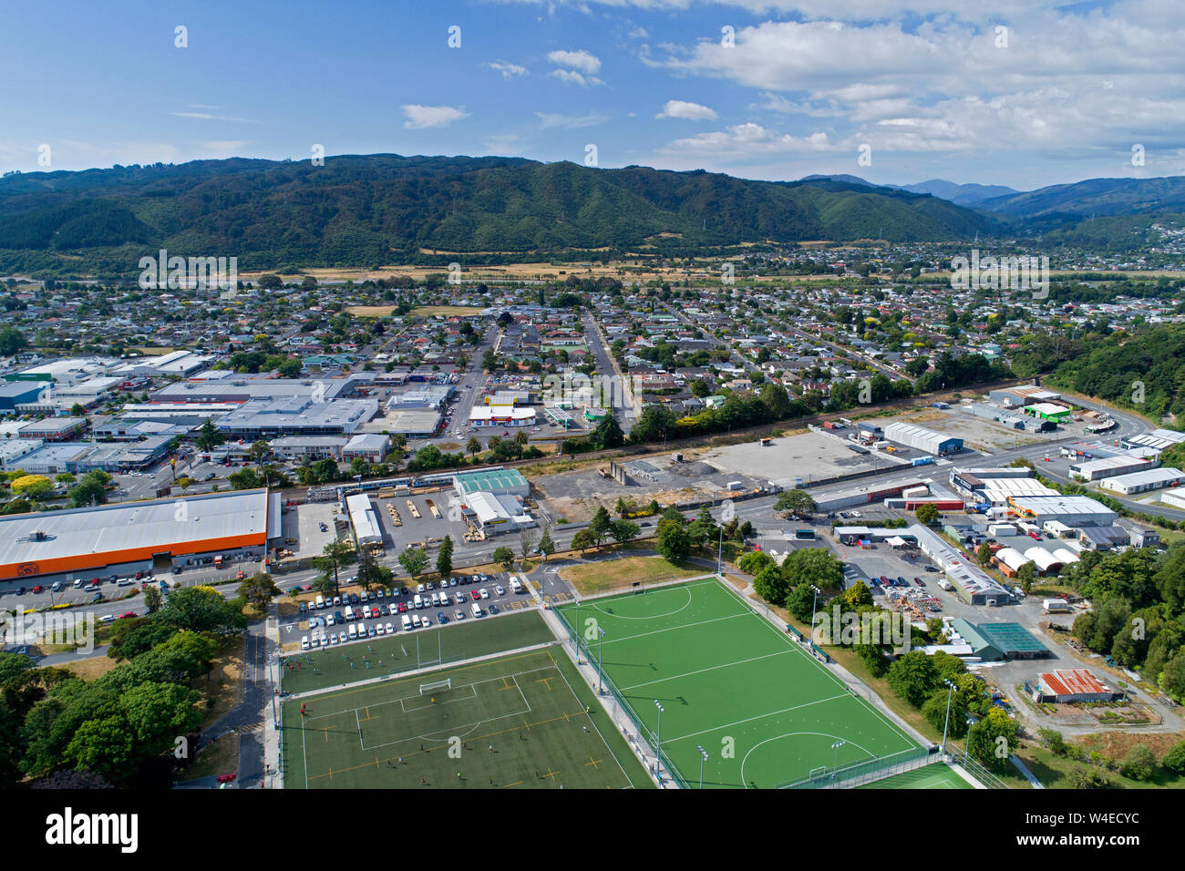Artificial sports fields, Maidstone Park, Upper Hutt, Lower North