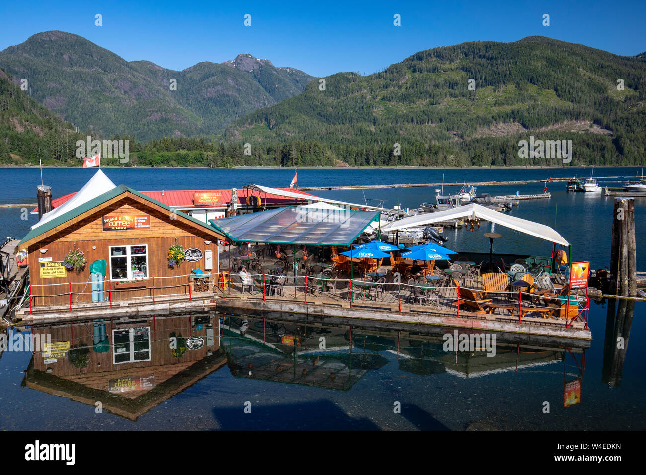 Westview Marina and Lodge in Tahsis, near Gold River, Vancouver Island