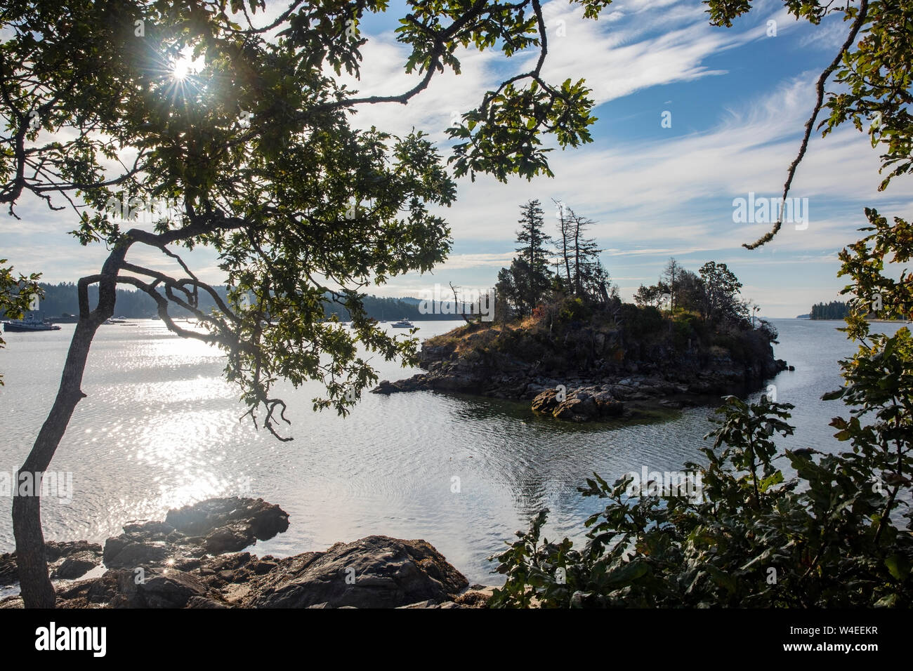 Grace Islet in Ganges Harbour - Salt Spring Island, British Columbia ...