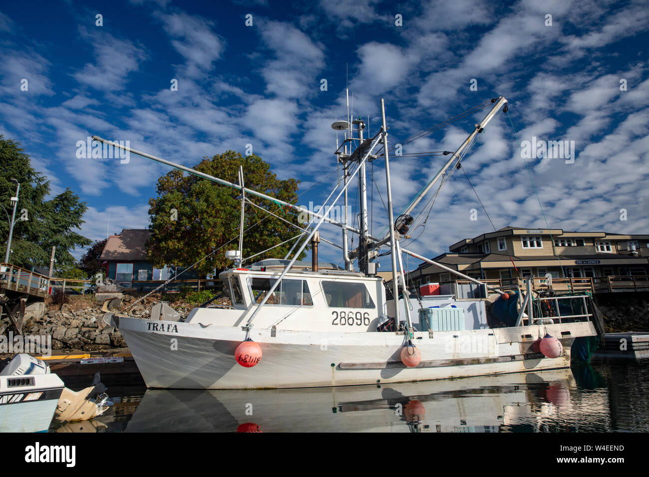 Marina in Ganges Harbour Salt Spring Island, British Columbia, Canada Stock Photo Alamy