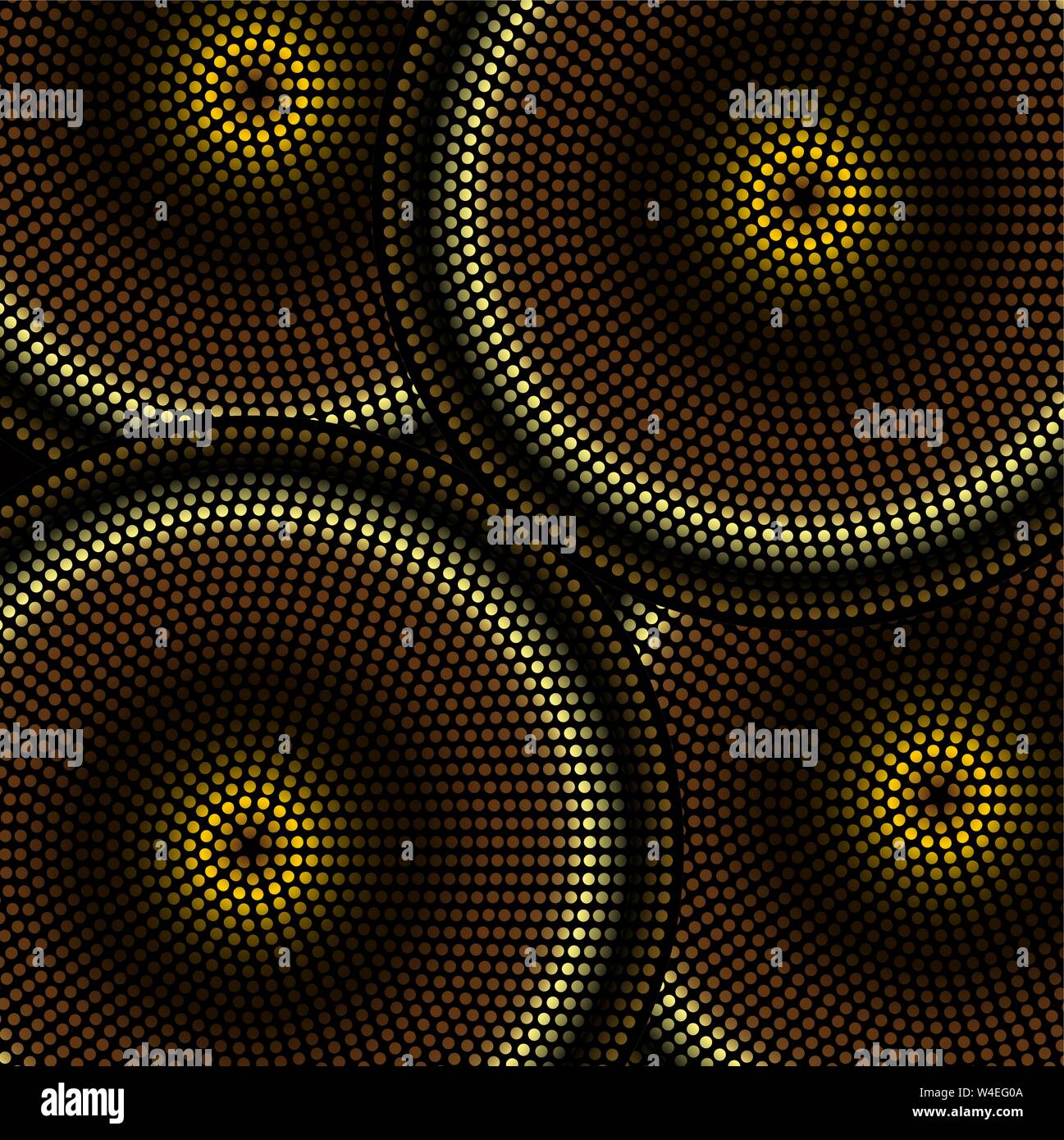 Background with the colored circles in a vector. Stock Vector