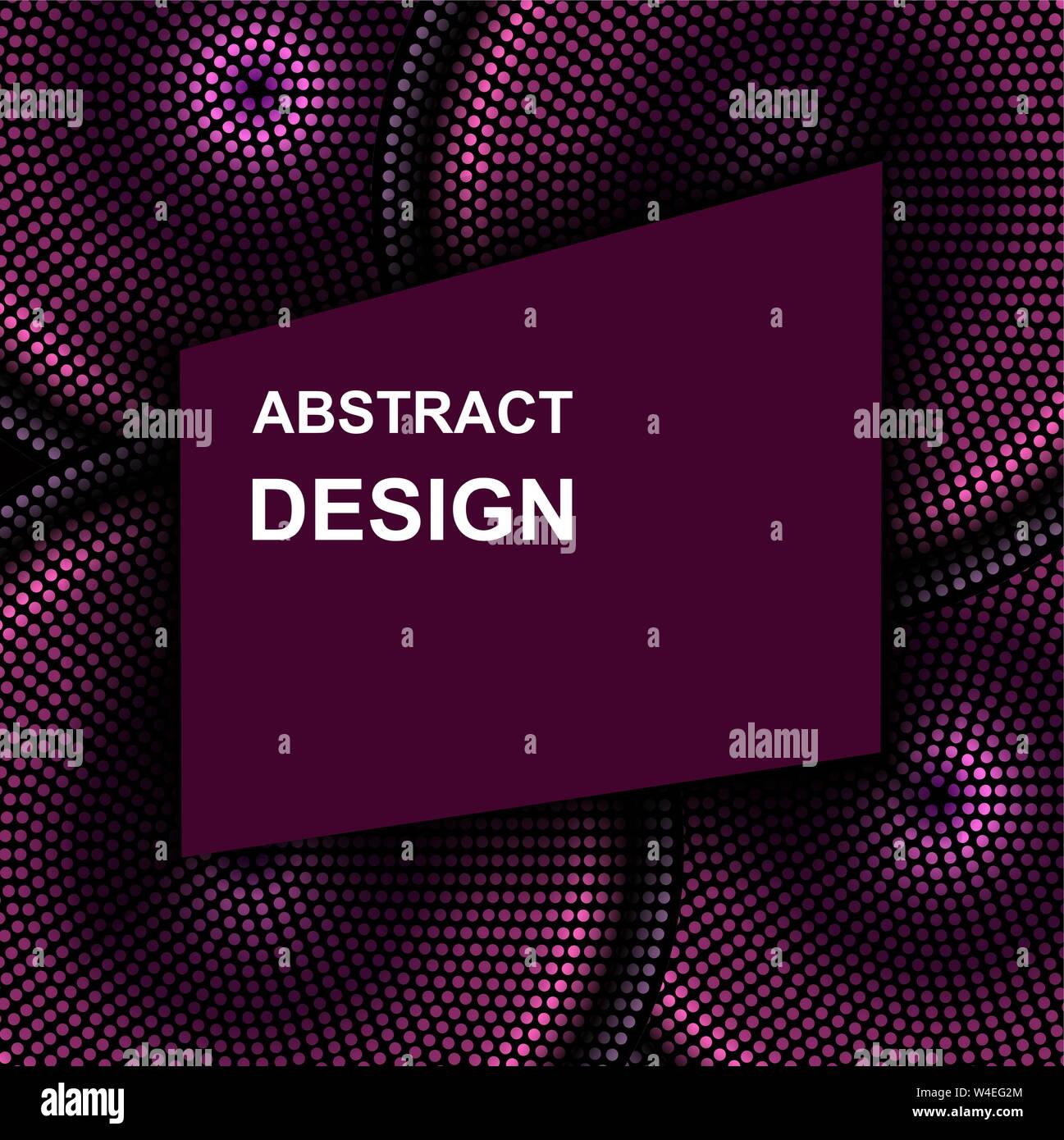 Abstract dotted vector background. Halftone effect Stock Vector