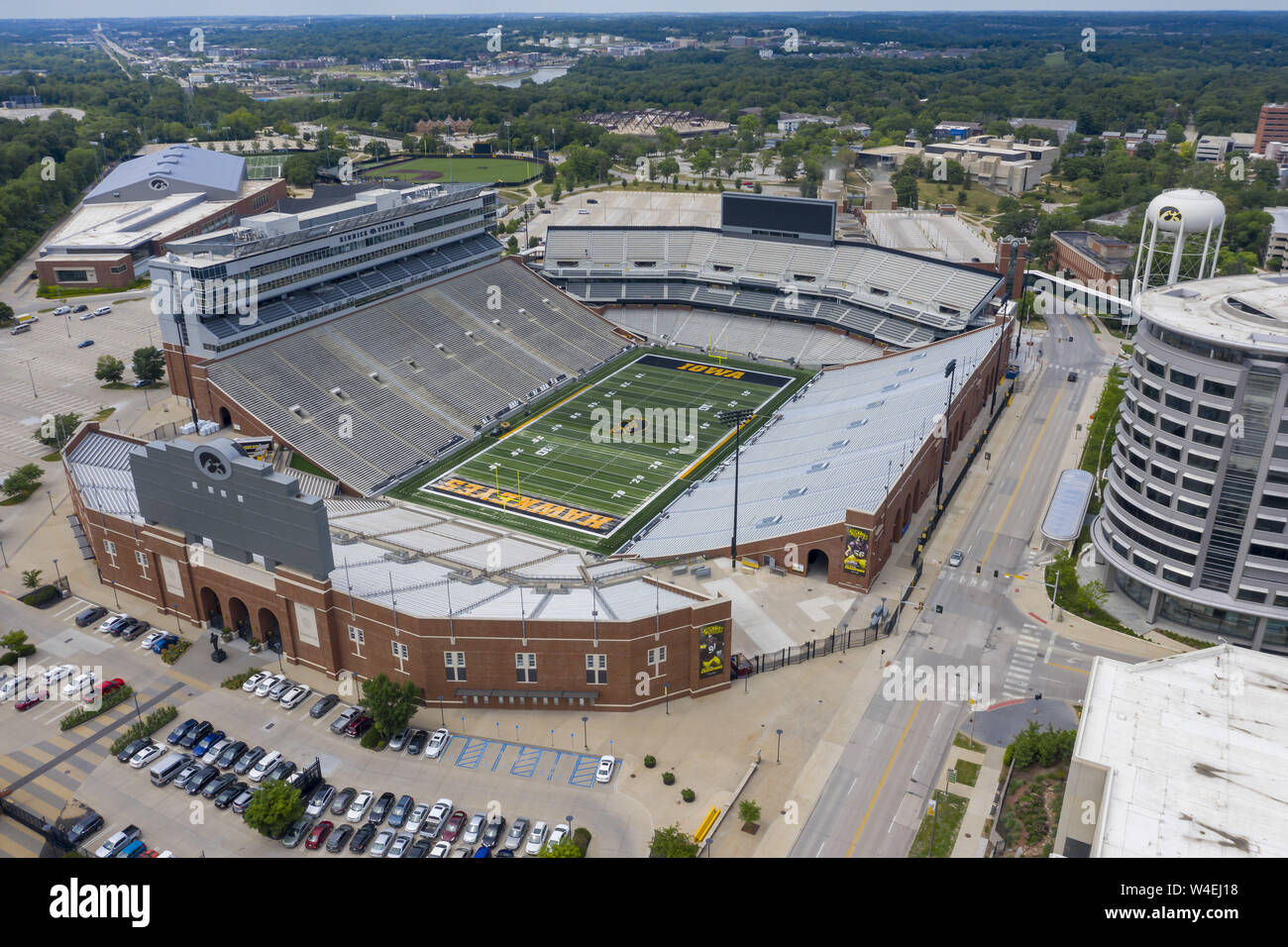 Aerial kinnick stadium hi-res stock photography and images - Alamy