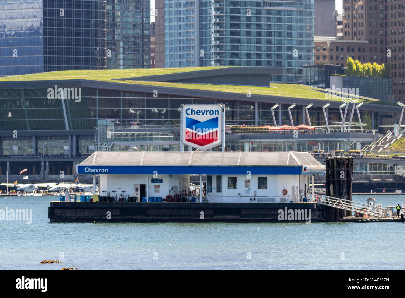Chevron gas station hires stock photography and images Alamy