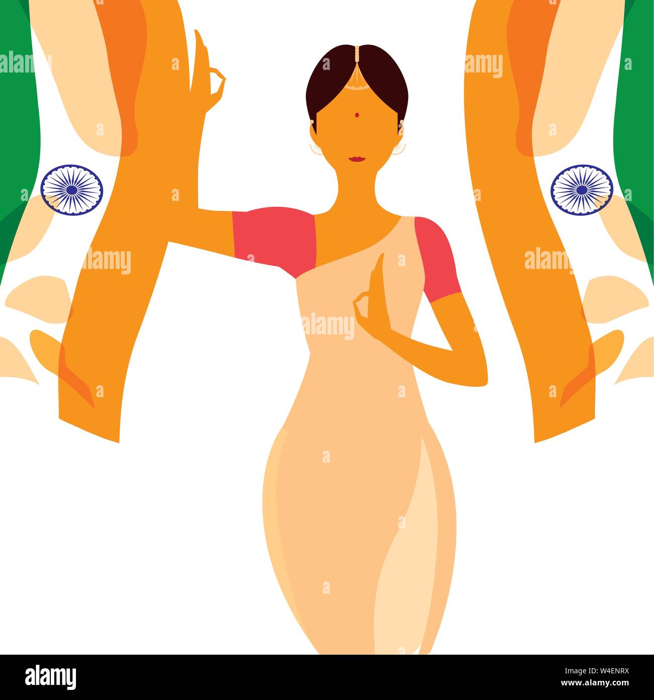 independence day saree