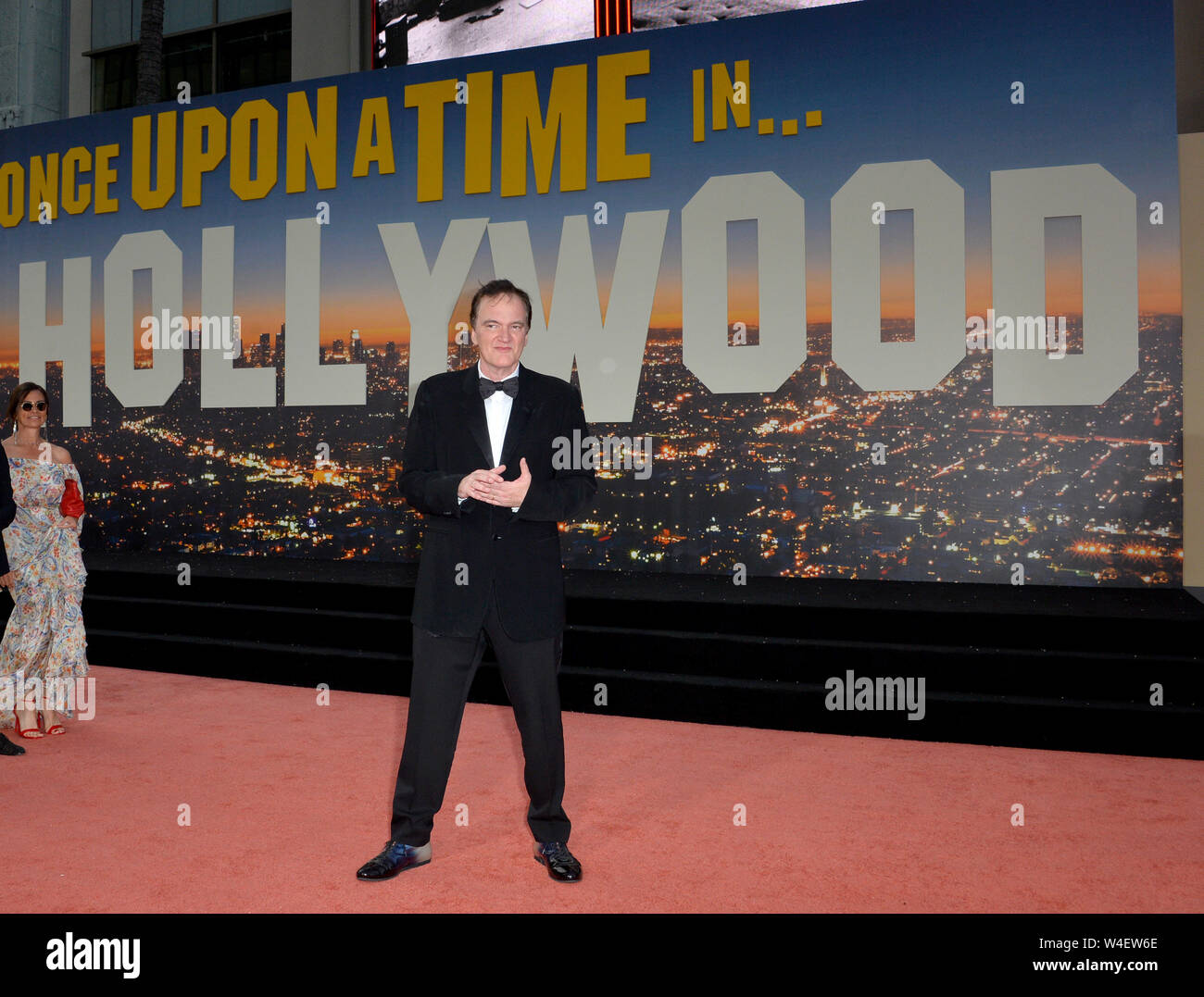 Los Angeles, USA. 22nd July, 2019. Quentin Tarantino at the premiere of 'Once Upon A Time In Hollywood' at the TCL Chinese Theatre. Credit: Paul Smith/Alamy Live News Stock Photo