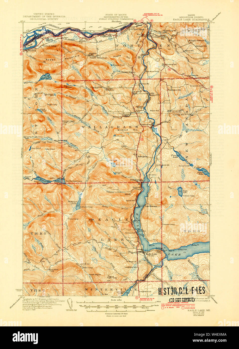 Map of eagle lake hires stock photography and images Alamy