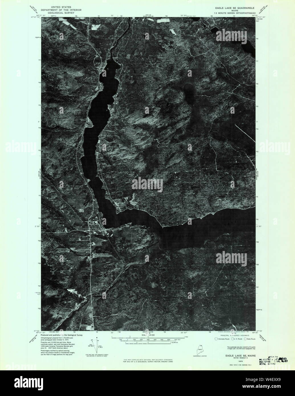 Map of eagle lake hires stock photography and images Alamy