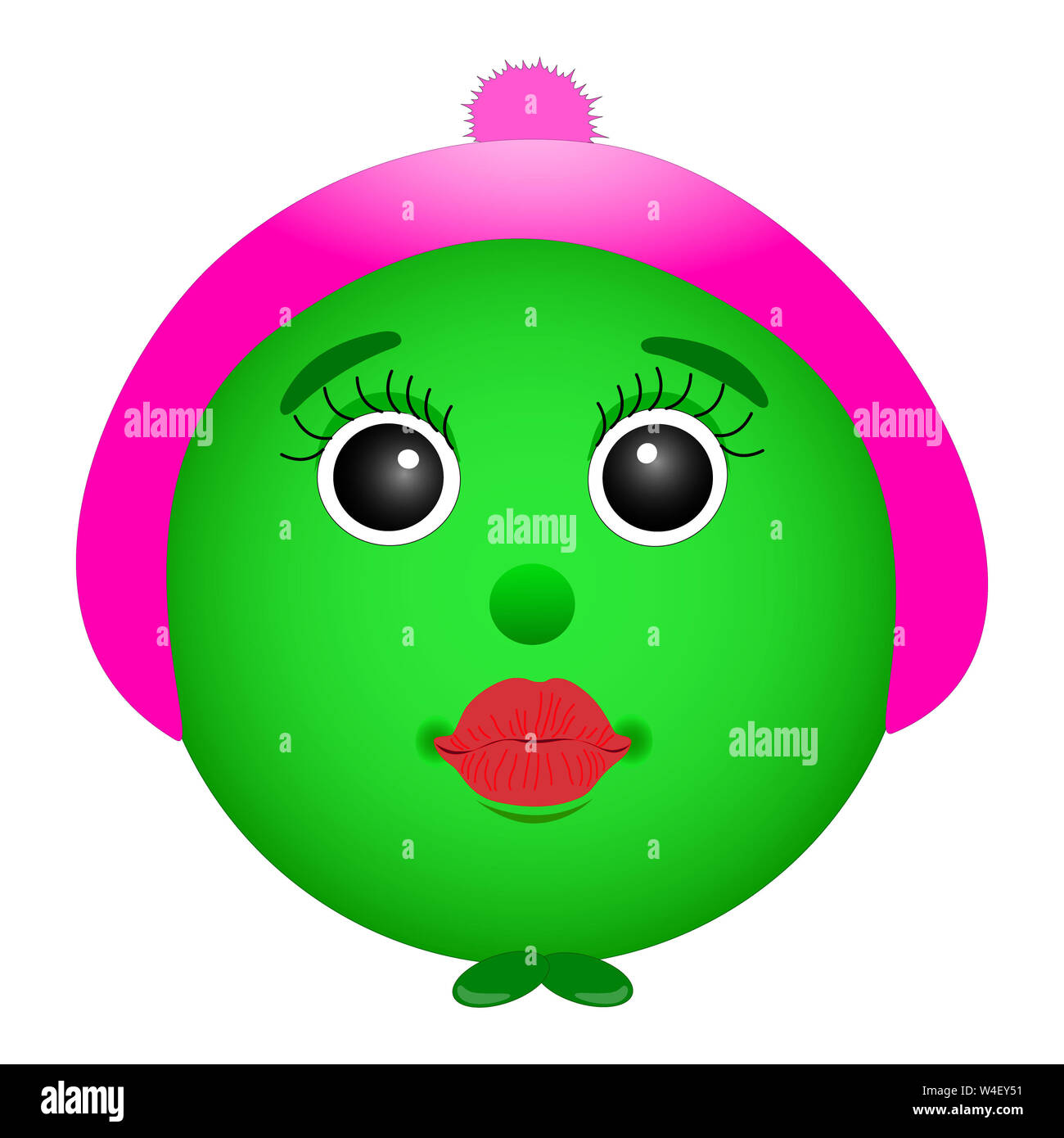 Baby girl in beret hi-res stock photography and images - Alamy