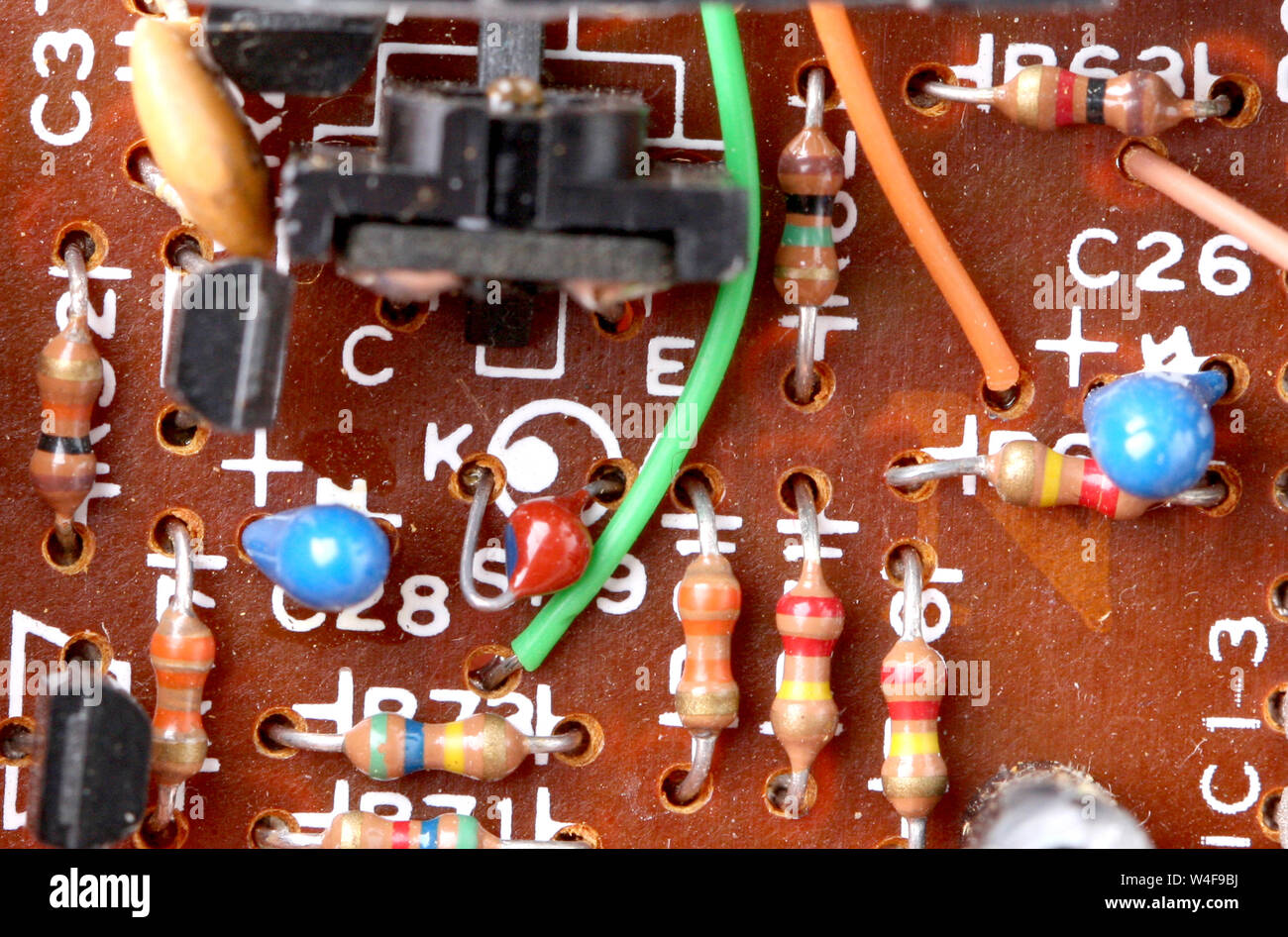 Vintage Circuit Board High Resolution Stock Photography and Images - Alamy