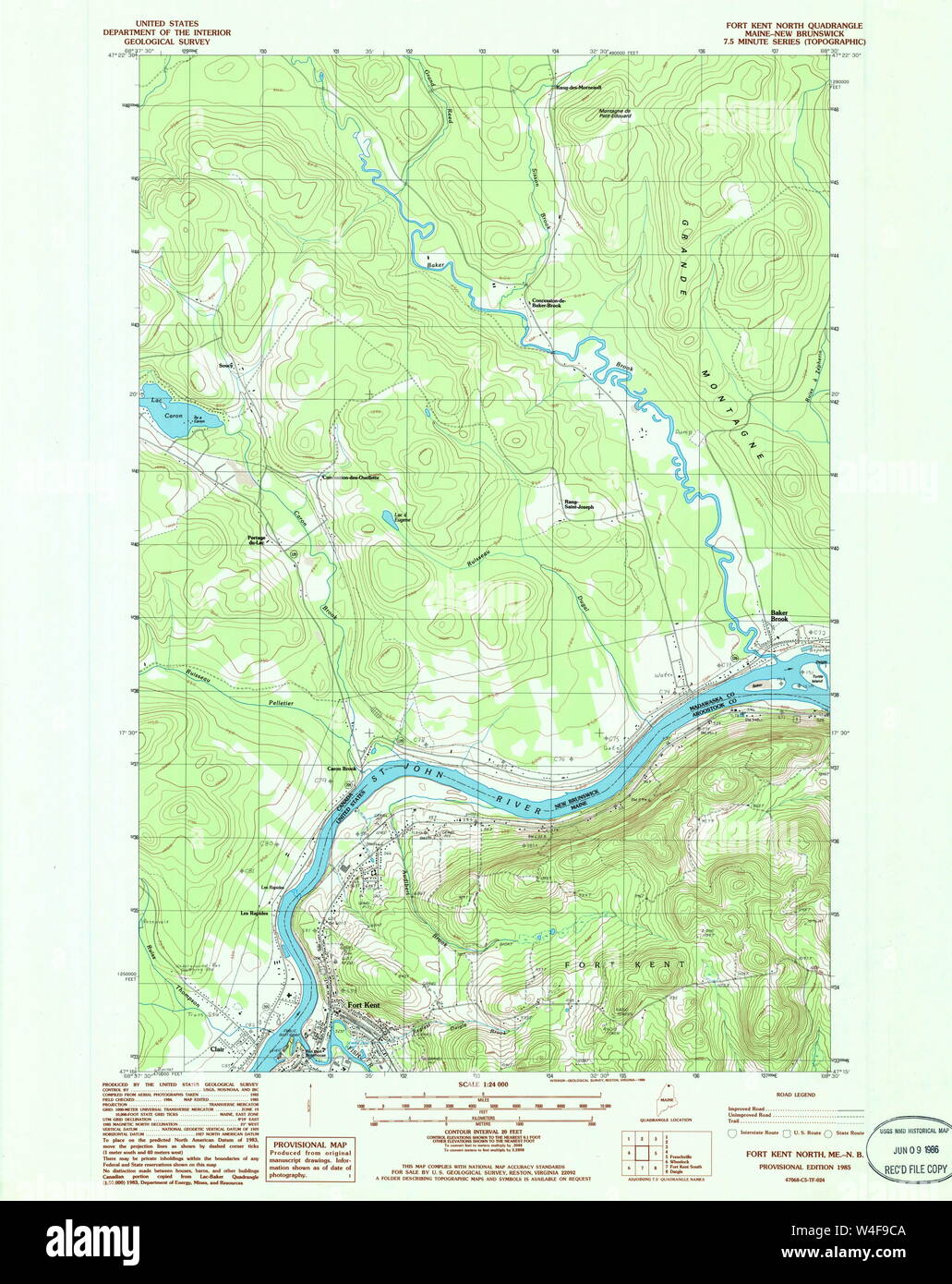 Fort kent maine hires stock photography and images Alamy