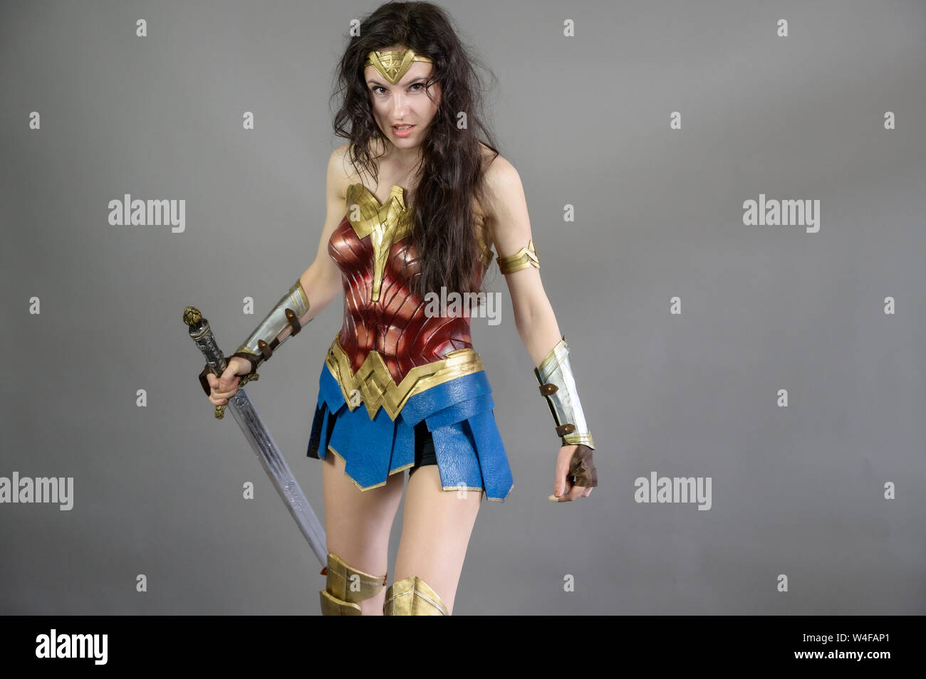 Wonder woman comics hi-res stock photography and images - Alamy