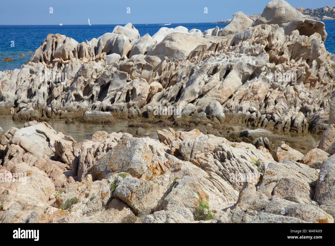 Sardena Rocks La maddalena park hi-res stock photography and images - Alamy
