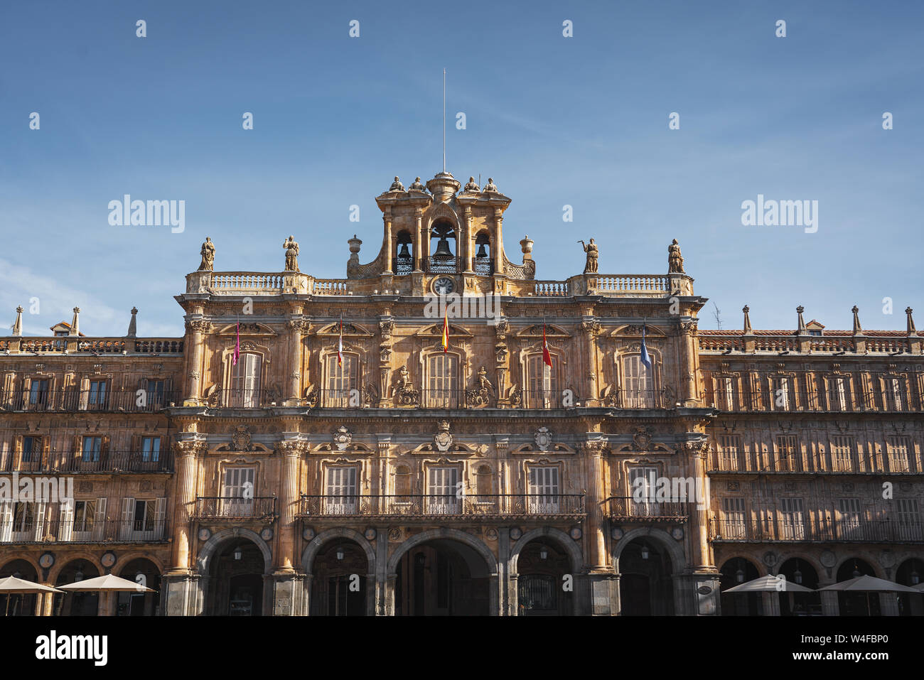 Plaza Mayor of Salamanca - Salamanca, Castile and Leon, Spain Stock Photo