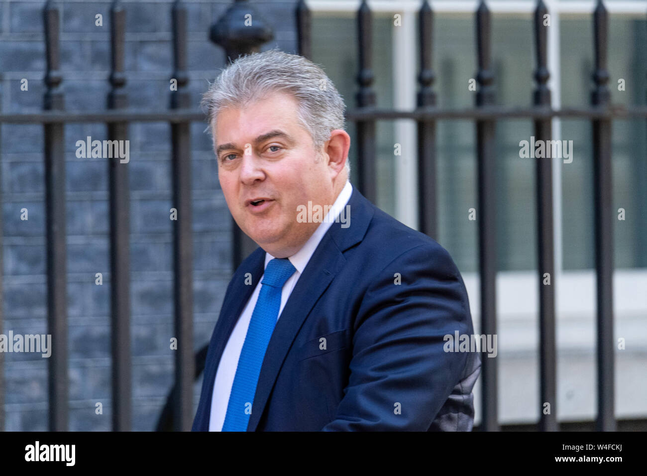 London, UK. 23rd July 2019. Brandon Lewis arrives at  10 Downing Street, London for the last Theresa May Cabinet Credit Ian Davidson/Alamy Live News Stock Photo