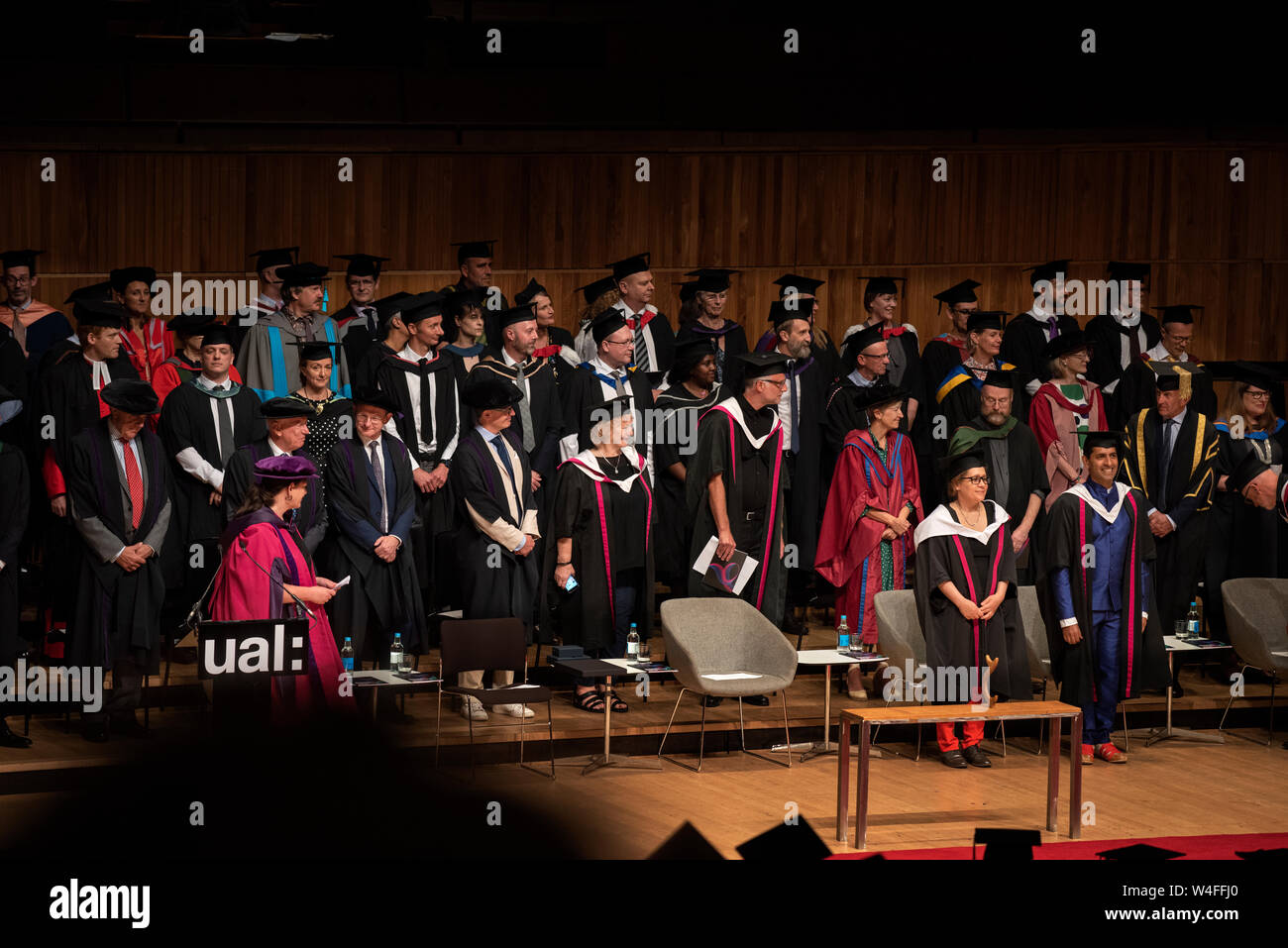 University of the Arts UAL students graduate with their degrees at