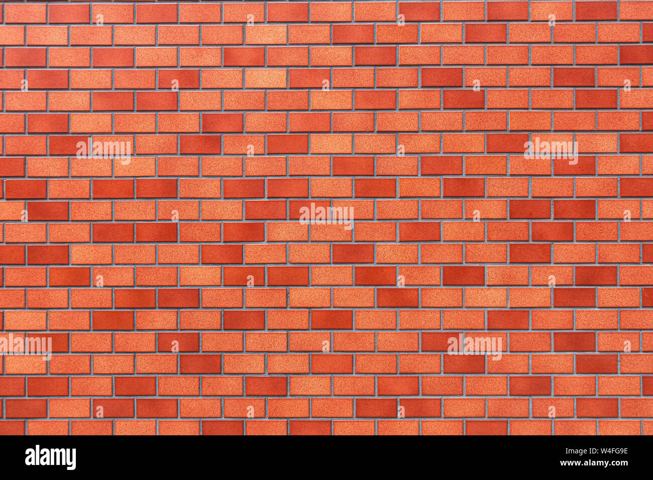 Red brick wall background Stock Photo