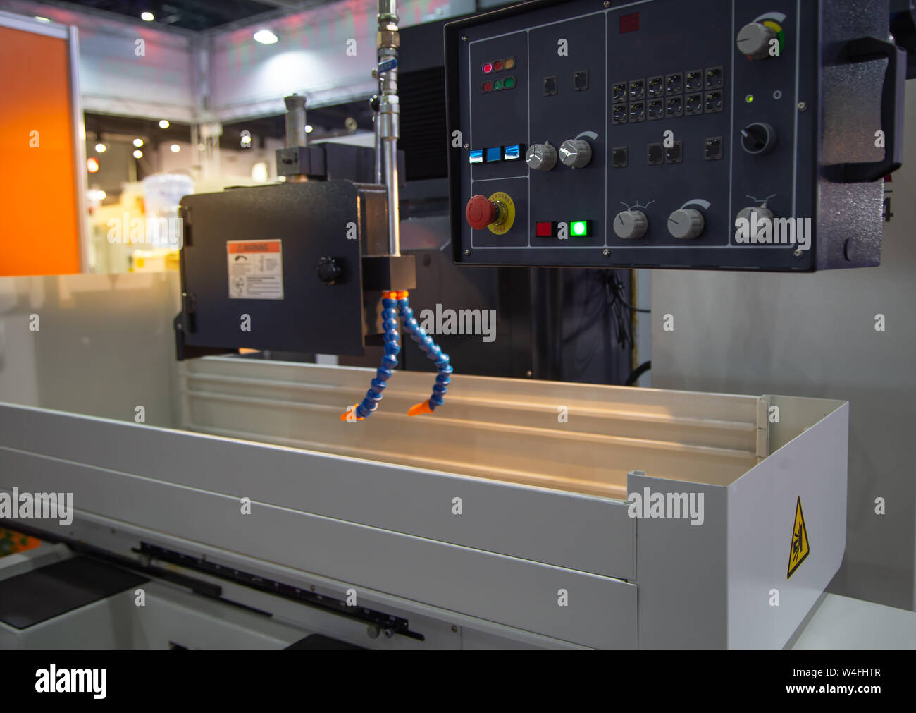 Fully automatic CNC hydraulic surface grinding machine Stock Photo Alamy