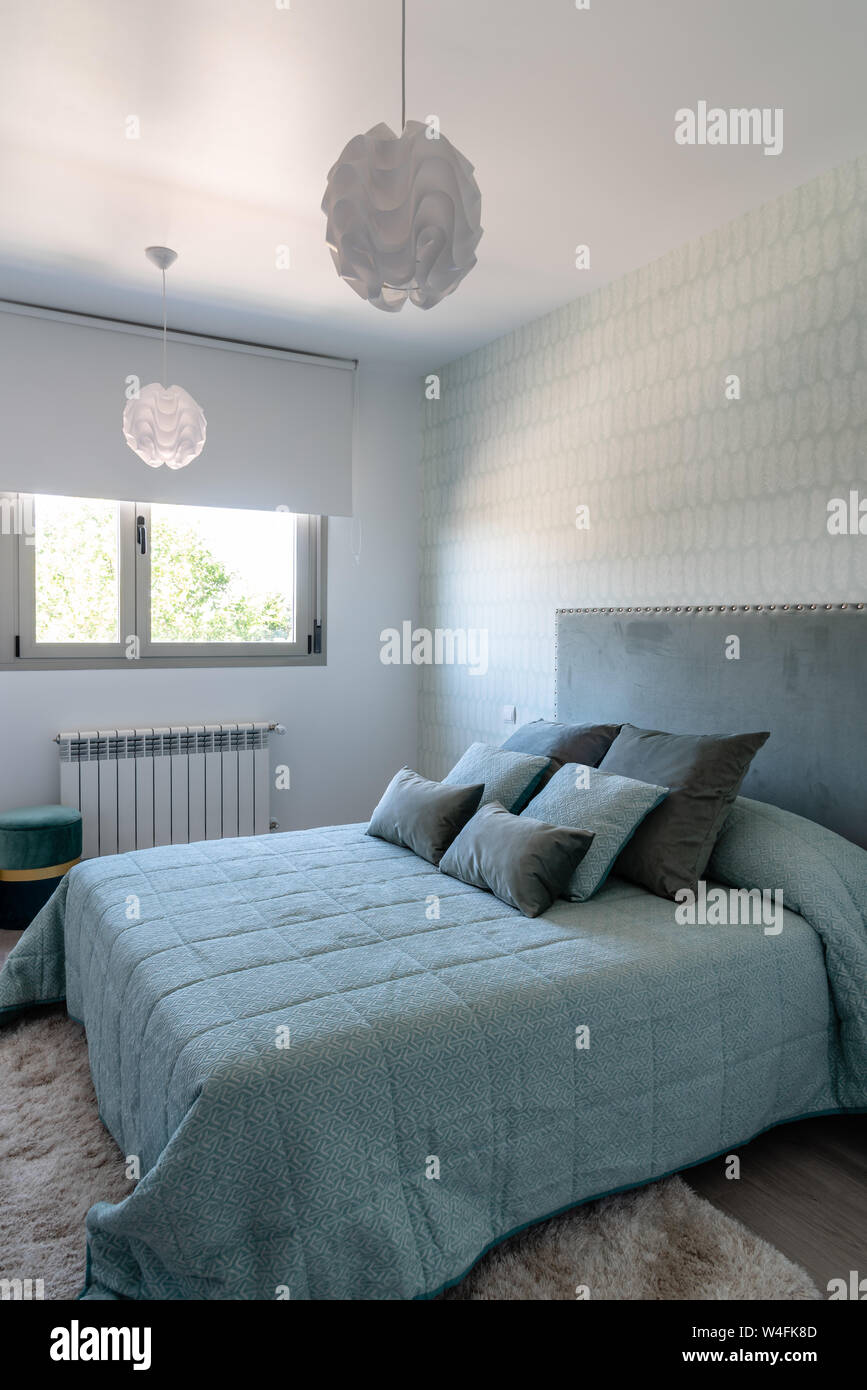 Stylish Contemporary Bedroom Interior Scandinavian Interior
