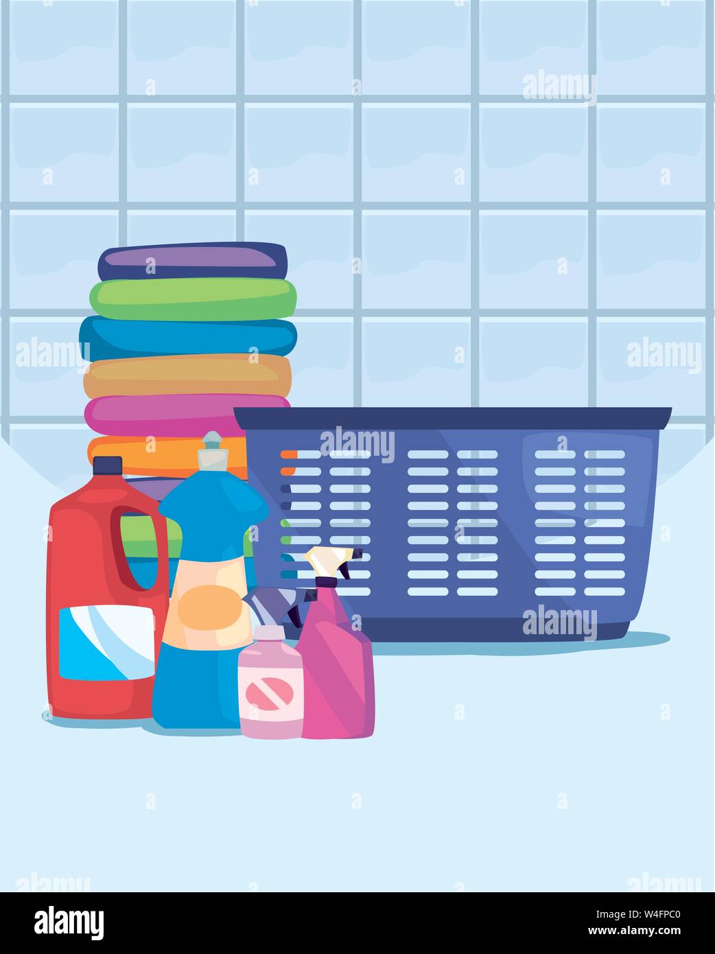 basket clothes laundry spray detergent cleaning products and supplies