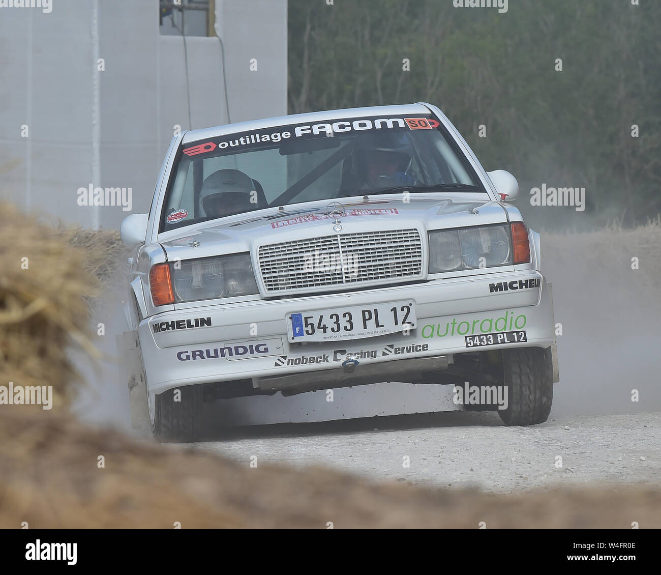 Stephen Magson, Mercedes-Benz 190E, Forest rally stage, Festival of ...