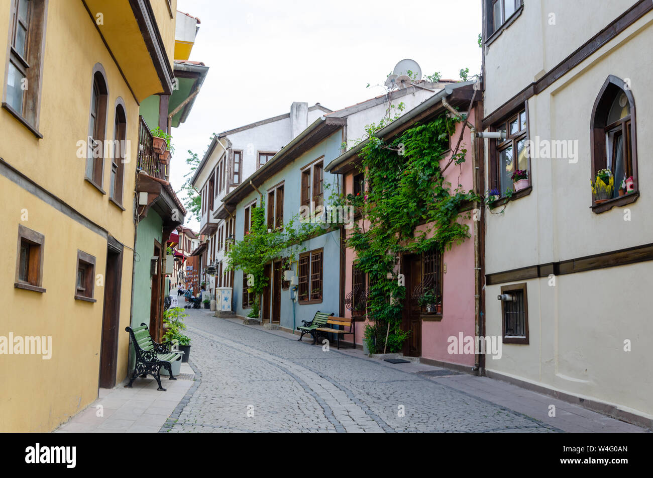 Old houses eskisehir turkey hi-res stock photography and images - Alamy